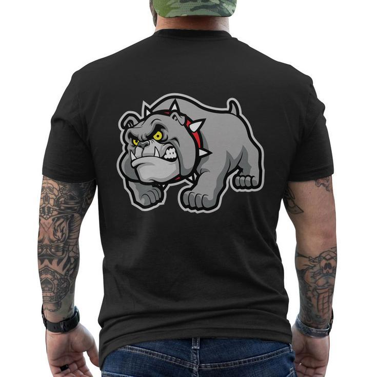 Classic Bulldog Men's Crewneck Short Sleeve Back Print T-shirt