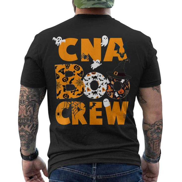 Cna Boo Crew Halloween Nursing Men's T-shirt Back Print