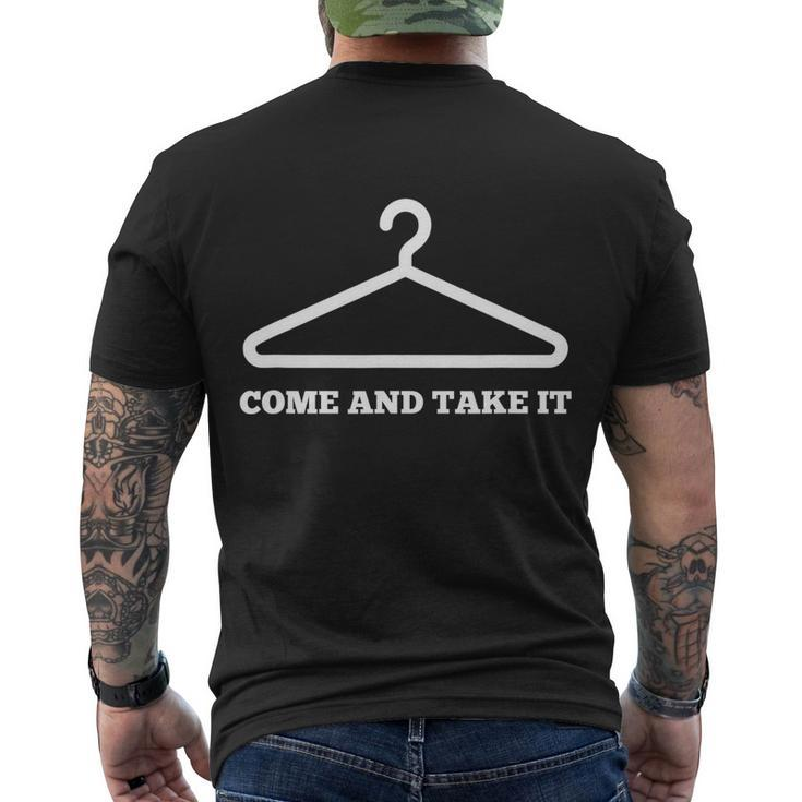 Come And Take It Women Healthcare Rights Men's Crewneck Short Sleeve Back Print T-shirt