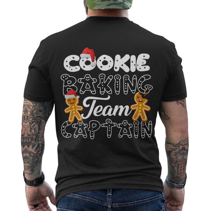 Cookie Baking Team Captain Men's Crewneck Short Sleeve Back Print T-shirt