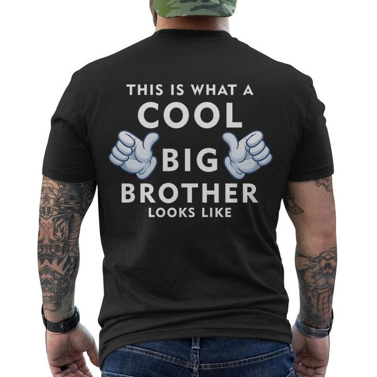 Cool Big Brother V2 Men's Crewneck Short Sleeve Back Print T-shirt