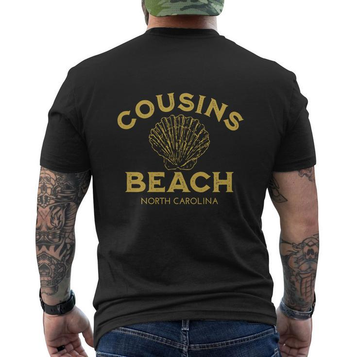 Cousins Beach North Carolina Cousin Beach Men's Crewneck Short Sleeve Back Print T-shirt