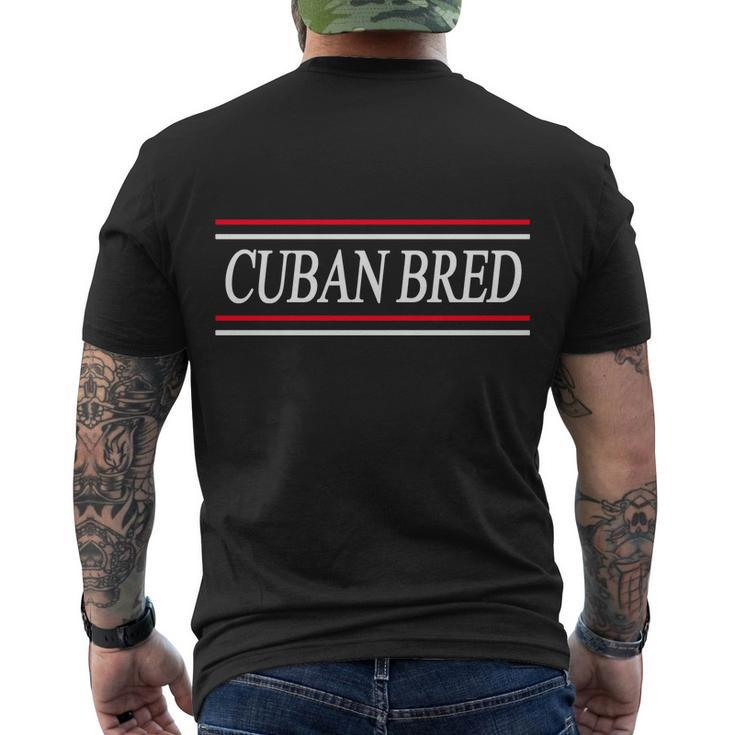 Cuban Bred Men's Crewneck Short Sleeve Back Print T-shirt