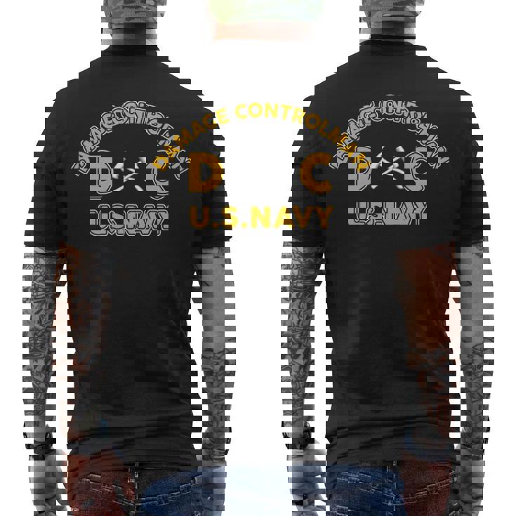 Damage Controlman Dc Men's Crewneck Short Sleeve Back Print
