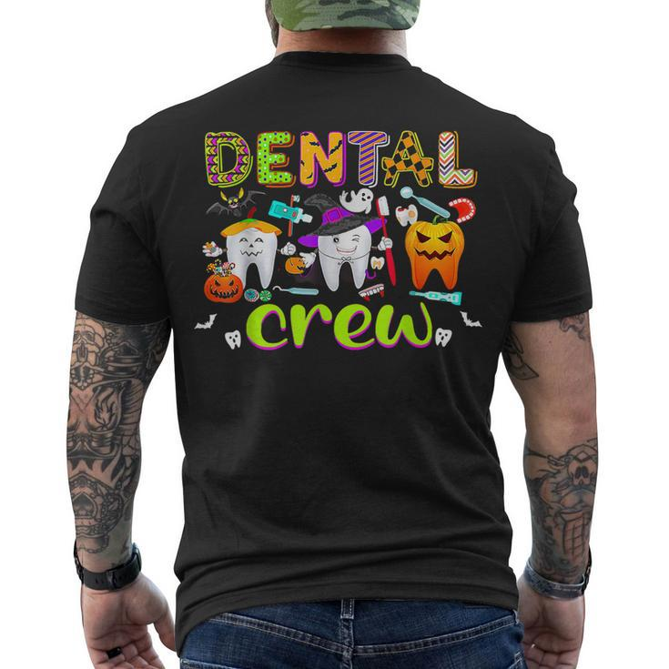 Dental Boo Crew Halloween Dentist Assistant V3 Men's T-shirt Back Print
