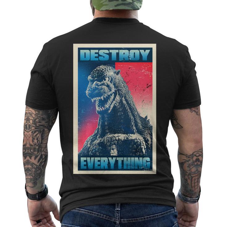 Destroy Everything Election Men's Crewneck Short Sleeve Back Print T-shirt