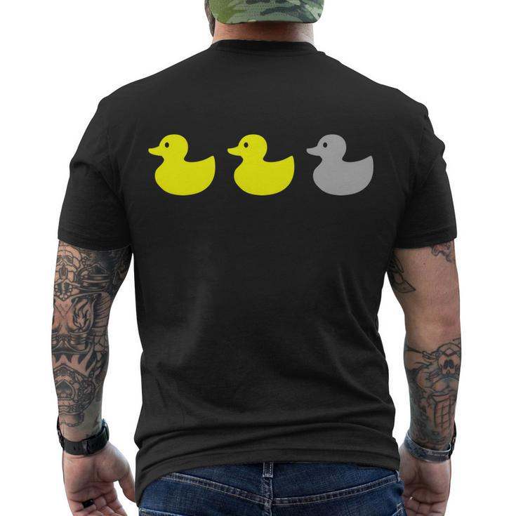 Duck Duck Grey Tshirt Men's Crewneck Short Sleeve Back Print T-shirt