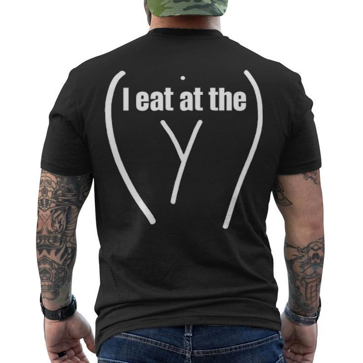 Eat At Men's Crewneck Short Sleeve Back Print T-shirt