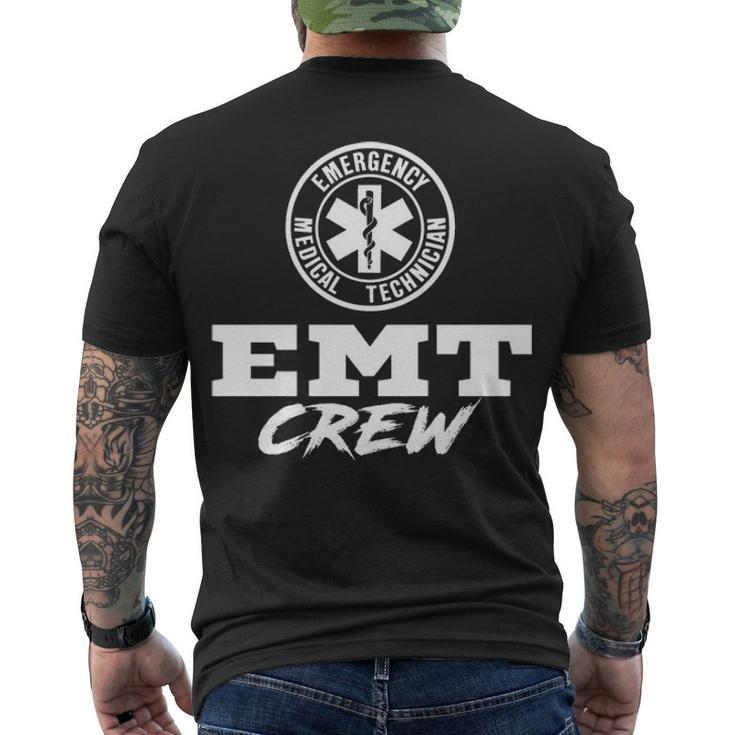 Emt Crew Men's Crewneck Short Sleeve Back Print T-shirt