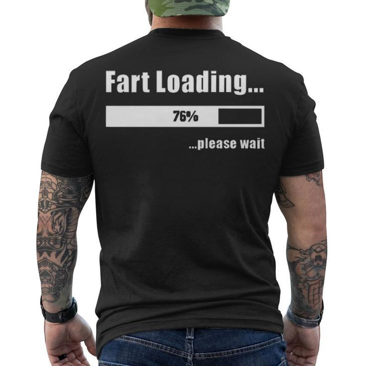 Fart Loading V3 Men's Crewneck Short Sleeve Back Print T-shirt