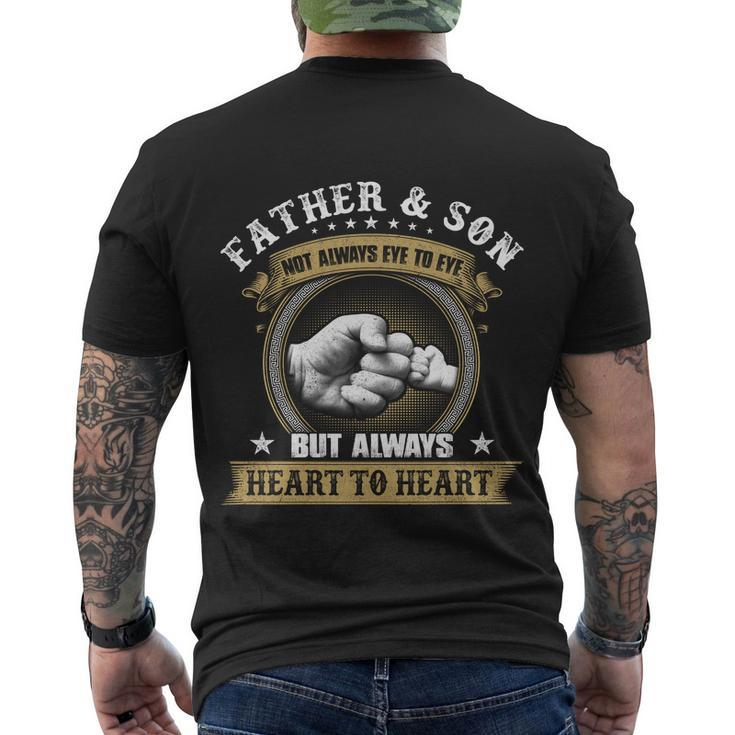 Father And Son Fathers Day Best Dad Ever Men's T-shirt Back Print