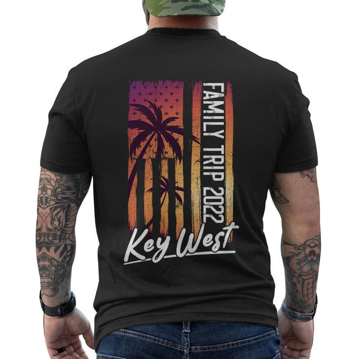 Florida Vacation 2022 Key West Trip 2022 Cool Men's T-shirt Back Print