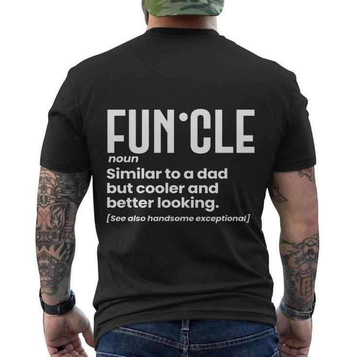 Funcle Tshirt Men's Crewneck Short Sleeve Back Print T-shirt