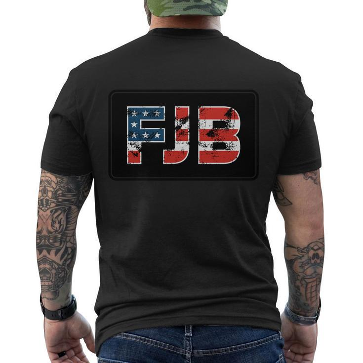 Funny Anti Biden Fjb Biden F Joe Biden Sleepy Joe Men's Crewneck Short Sleeve Back Print T-shirt