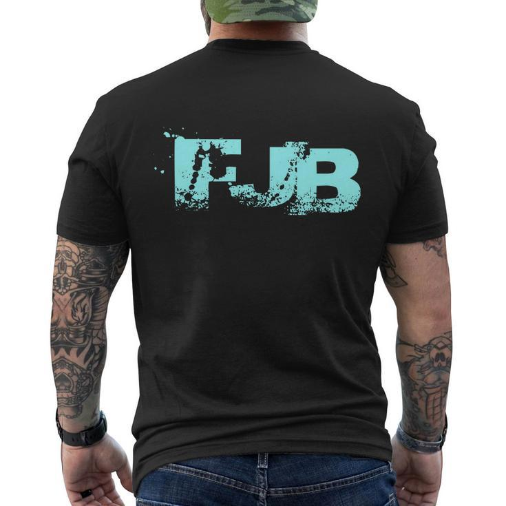 Funny Anti Biden Fjb Lets Go Brandon Lets Go Brandon Men's Crewneck Short Sleeve Back Print T-shirt