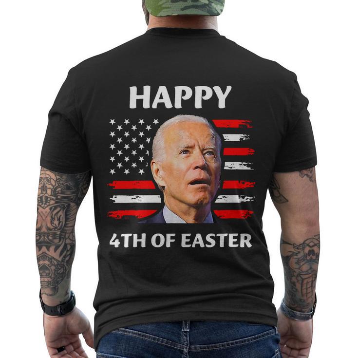 Funny Joe Biden Happy 4Th Easter Tshirt Men's Crewneck Short Sleeve Back Print T-shirt