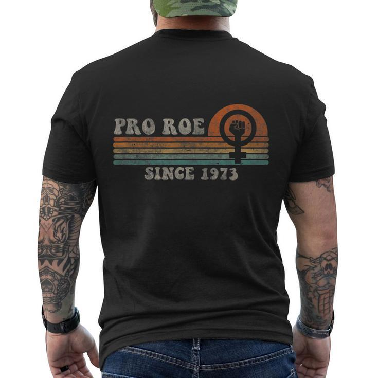 Funny Since 1973 Vintage Pro Roe Retro Men's Crewneck Short Sleeve Back Print T-shirt