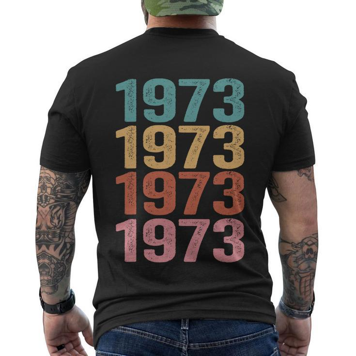 Funny Womens Rights 1973 Pro Roe Gift 1 Men's Crewneck Short Sleeve Back Print T-shirt