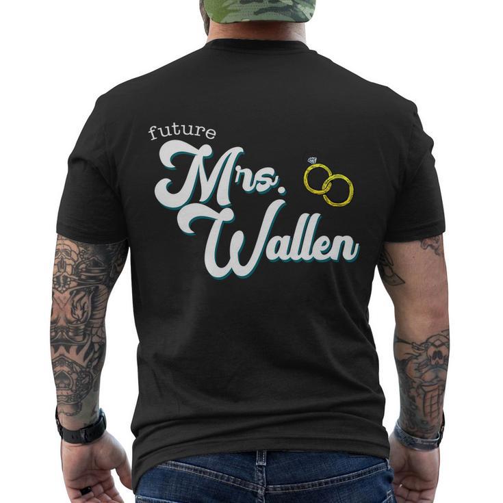 Future Mrs Wallen Men's Crewneck Short Sleeve Back Print T-shirt