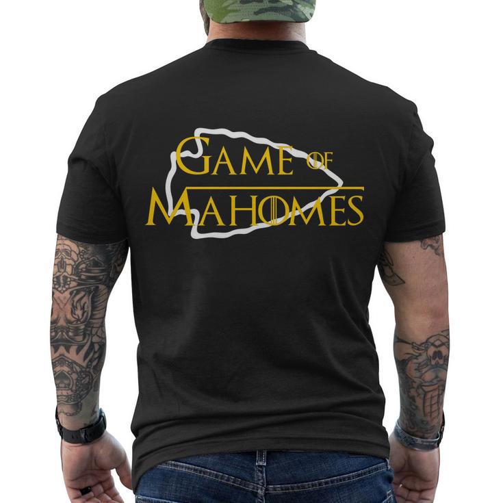 Game Of Mahomes Men's Crewneck Short Sleeve Back Print T-shirt