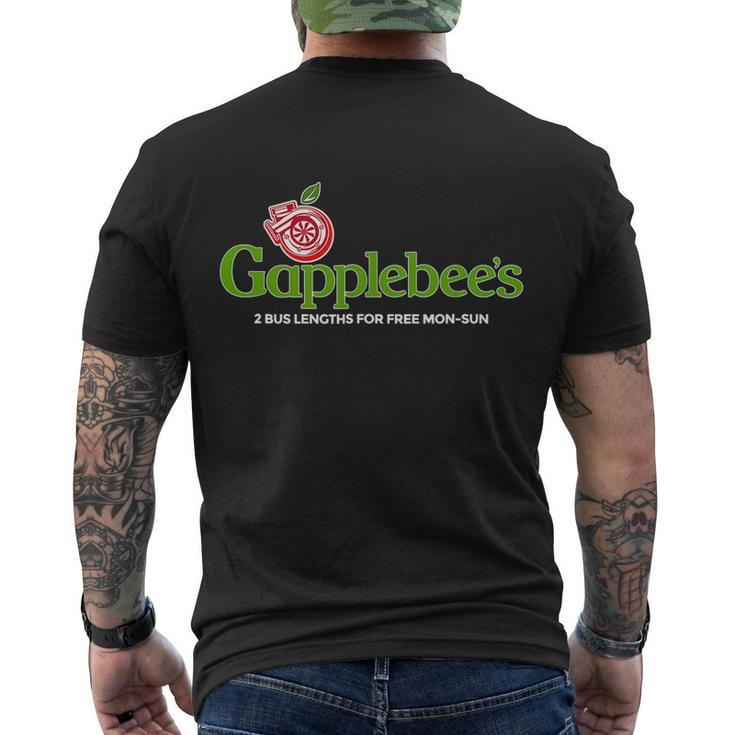 Gapplebees Drag Racing Gapped American Muscle Gift Men's Crewneck Short Sleeve Back Print T-shirt