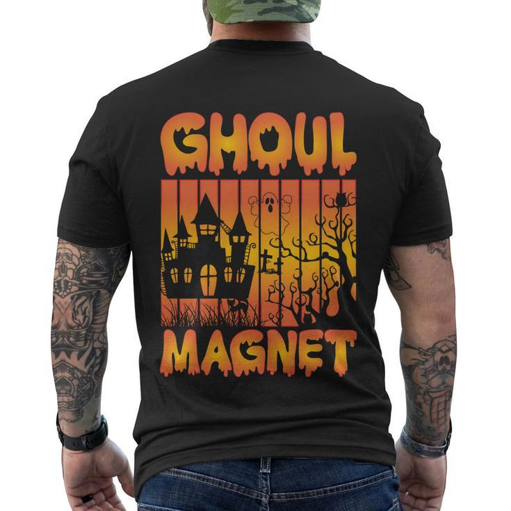 Ghoul Magnet Halloween Quote Men's Crewneck Short Sleeve Back Print T-shirt