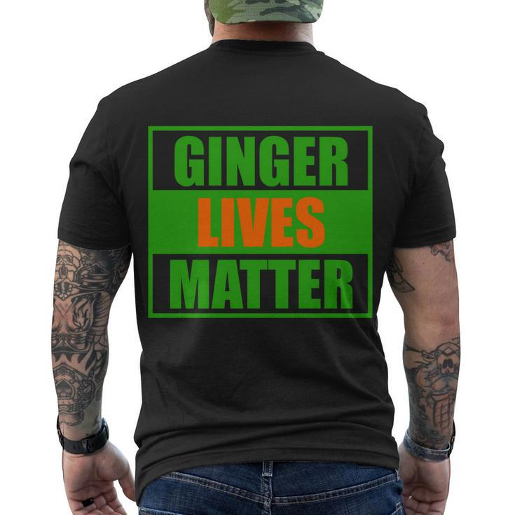 Ginger Lives Matter V2 Men's Crewneck Short Sleeve Back Print T-shirt