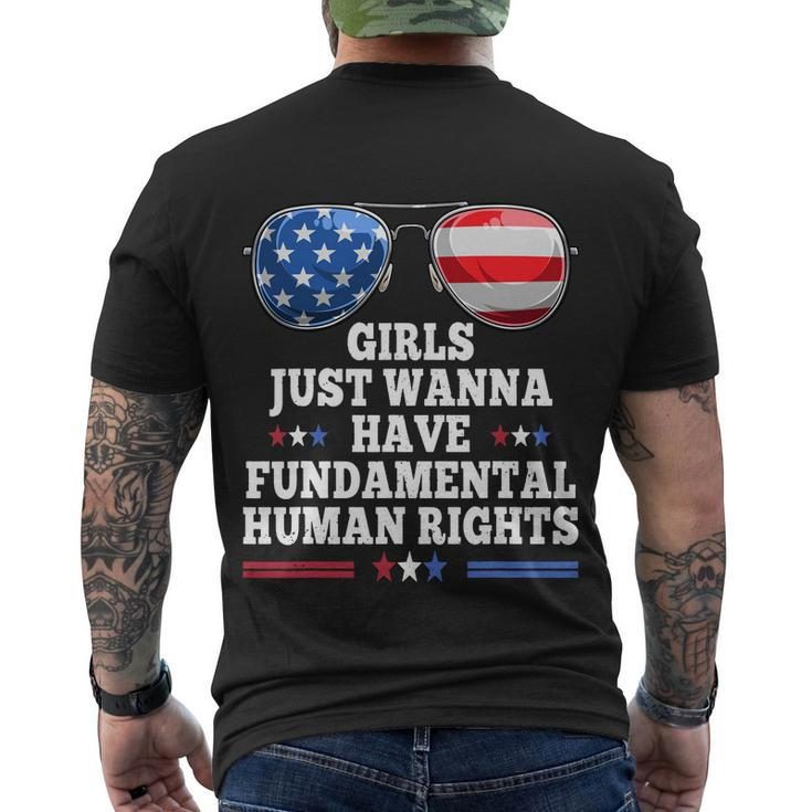 Girls Just Want To Have Fundamental Rights V3 Men's Crewneck Short Sleeve Back Print T-shirt