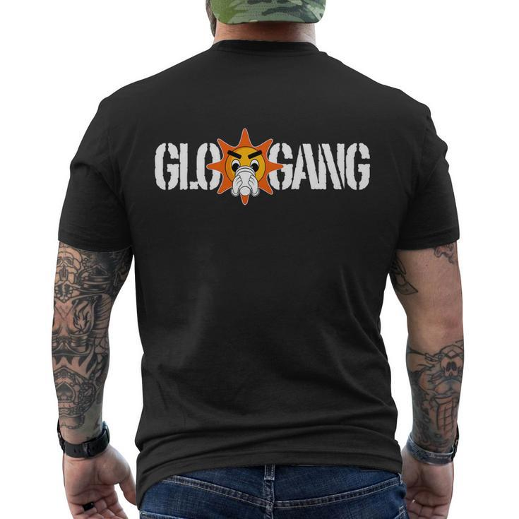 Glo Gang Men's Crewneck Short Sleeve Back Print T-shirt