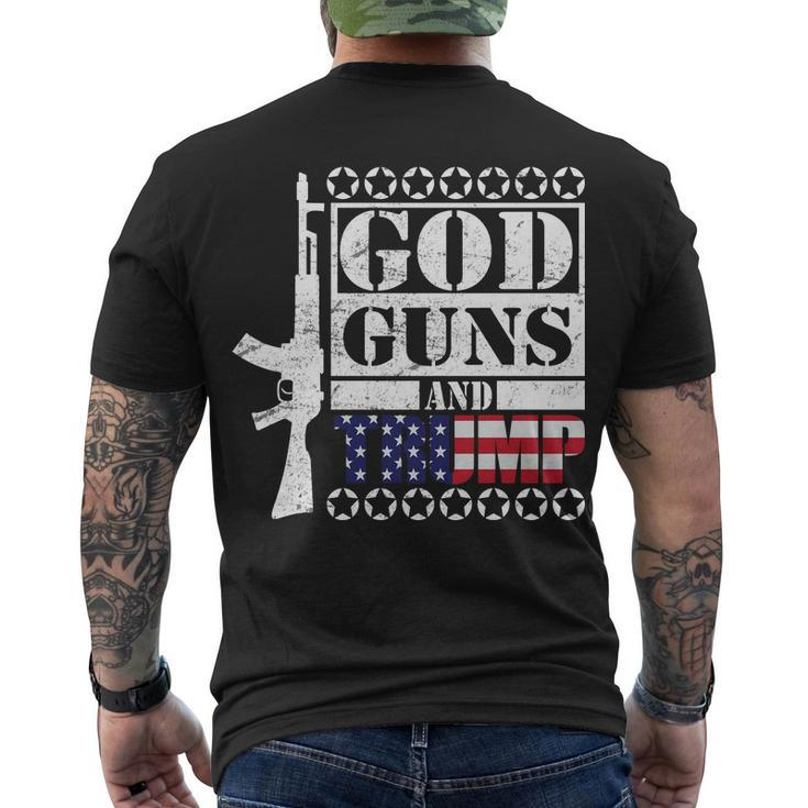 God Guns Trump Tshirt V2 Men's Crewneck Short Sleeve Back Print T-shirt