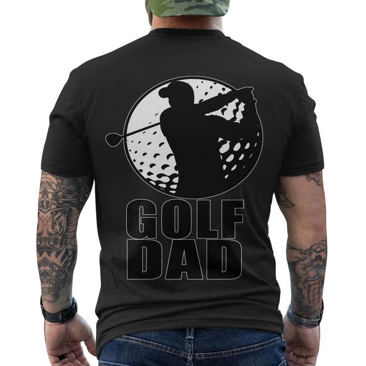 Golf Dad Tshirt V2 Men's Crewneck Short Sleeve Back Print T-shirt