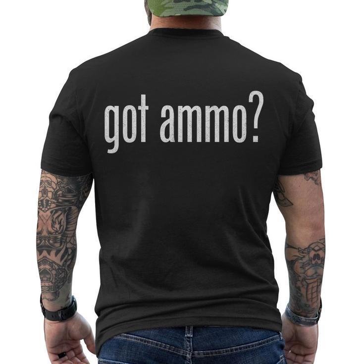 Got Ammo Men's Crewneck Short Sleeve Back Print T-shirt