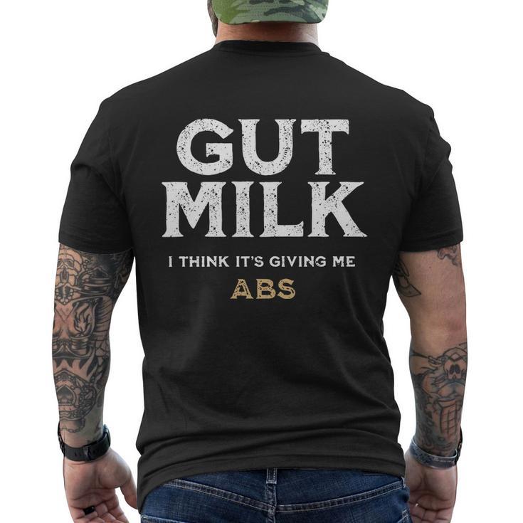 Gut Milk Only Murders In The Building Tshirt Men's Crewneck Short Sleeve Back Print T-shirt