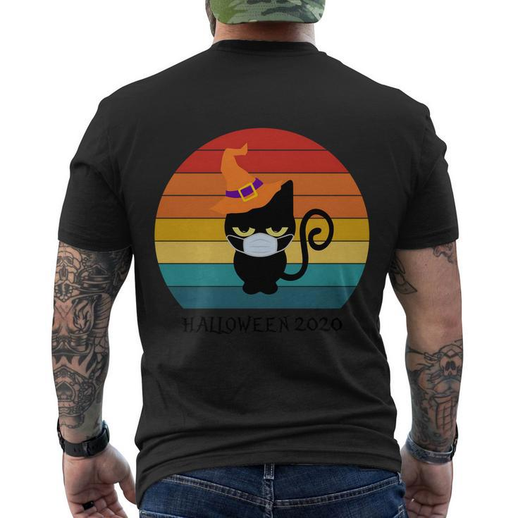 Halloween 2020 Cat Halloween Quote Men's Crewneck Short Sleeve Back Print T-shirt