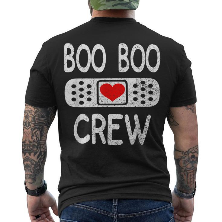 Halloween Costume For Women Boo Boo Crew Nurse Men's T-shirt Back Print