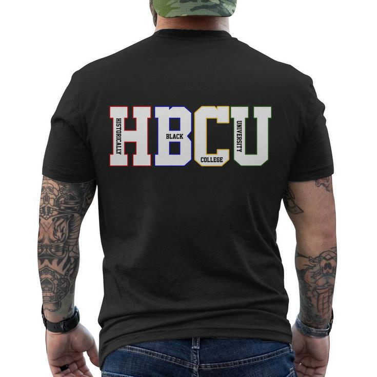 Historically Black College University Student Hbcu V2 Men's Crewneck Short Sleeve Back Print T-shirt