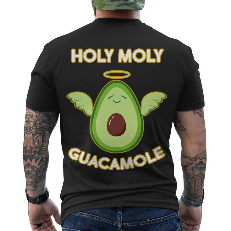 Holy Moly Guacamole Men's Crewneck Short Sleeve Back Print T-shirt