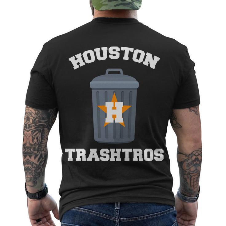 Houston Trashros Men's Crewneck Short Sleeve Back Print T-shirt