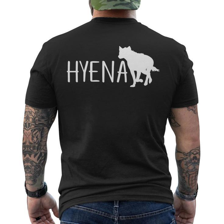 Hyena V2 Men's Crewneck Short Sleeve Back Print T-shirt