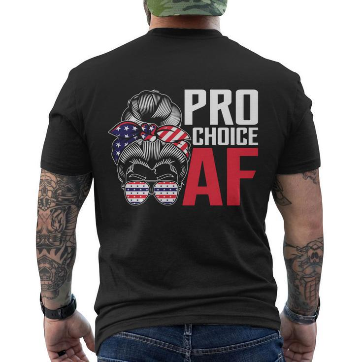 I Am Pro Choice Men's Crewneck Short Sleeve Back Print T-shirt