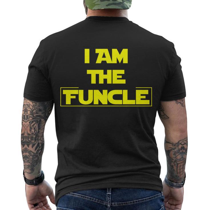 I Am The Funcle Fun Uncle Tshirt Men's Crewneck Short Sleeve Back Print T-shirt