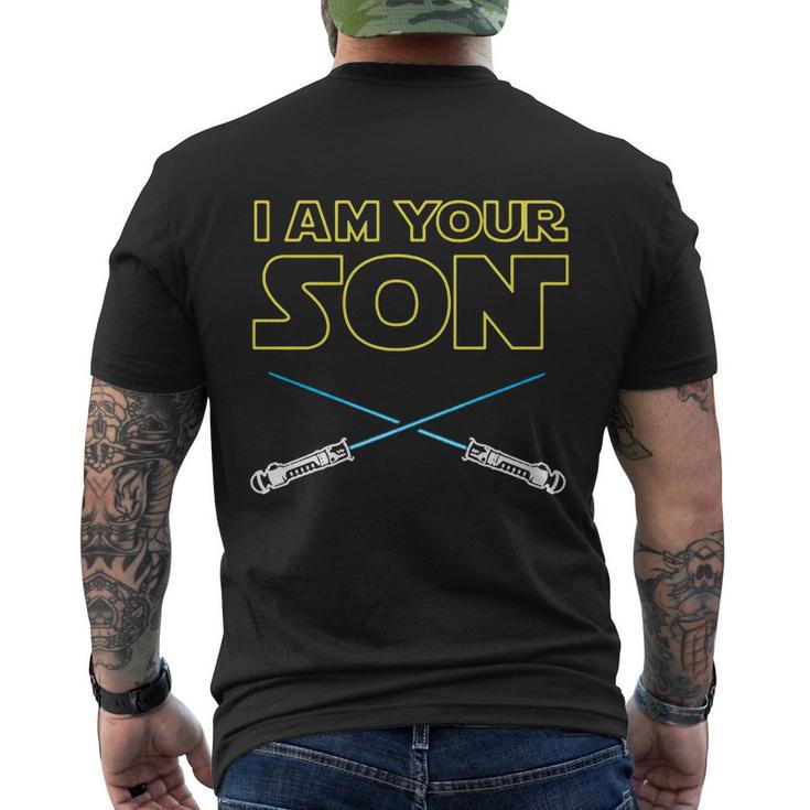 I Am Your Son Men's Crewneck Short Sleeve Back Print T-shirt