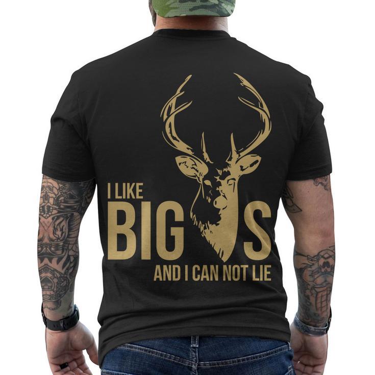 I Like Big Bucks And I Cannot Lie V2 Men's Crewneck Short Sleeve Back Print T-shirt