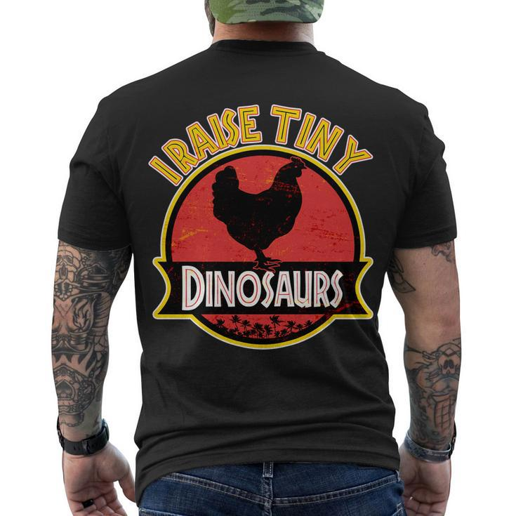 I Raise Tiny Dinosaurs Tshirt Men's Crewneck Short Sleeve Back Print T-shirt