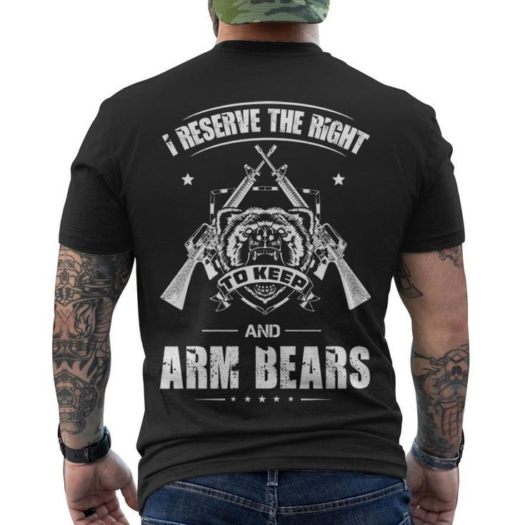 I Reserve The Right - Arm Bears Men's Crewneck Short Sleeve Back Print T-shirt