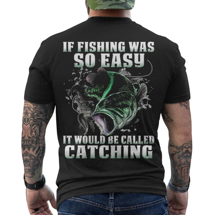 If It Was Easy Men's Crewneck Short Sleeve Back Print T-shirt