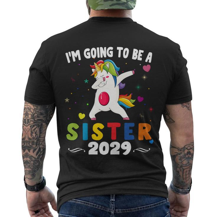 Im Going To Be Sister Big  Men's Crewneck Short Sleeve Back Print T-shirt