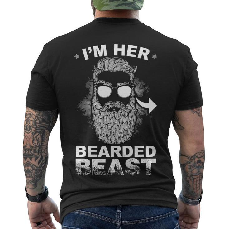 Im Her Bearded Beast Men's Crewneck Short Sleeve Back Print T-shirt