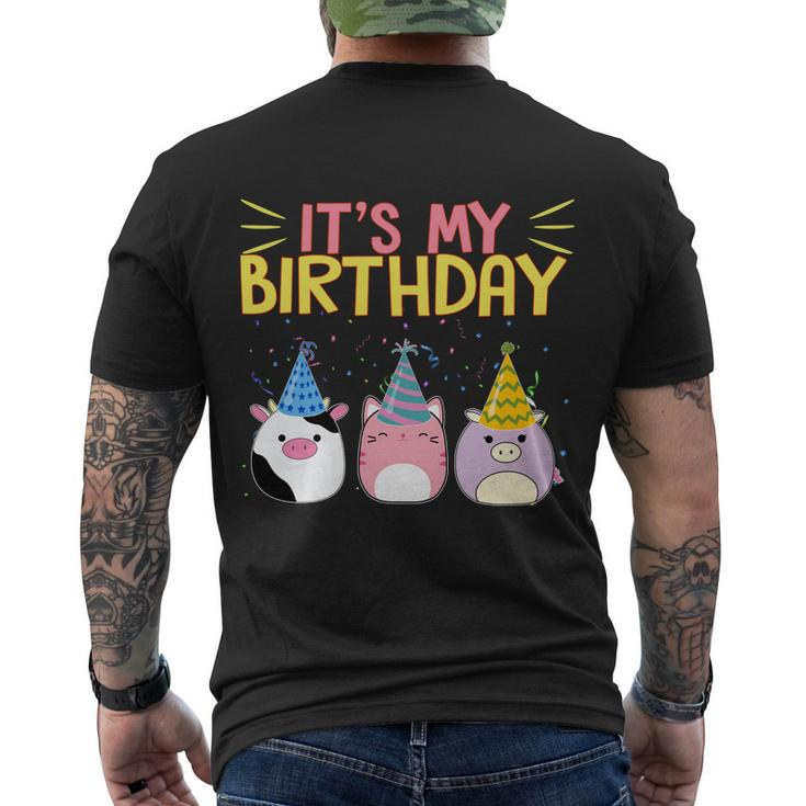 Its My Birthday Boo Cute Men's T-shirt Back Print