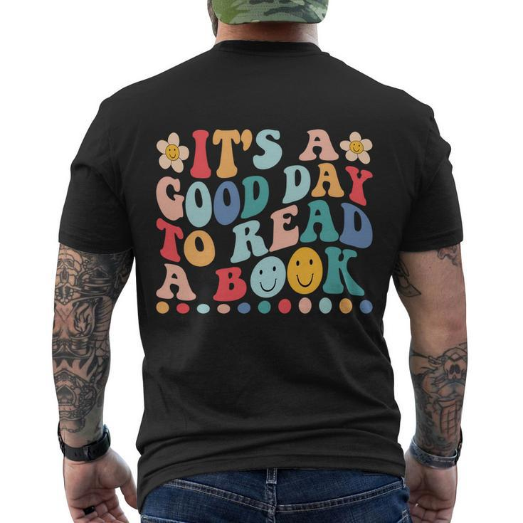 Its A Good Day To Read A Book Library Reading Lovers Great Men's T-shirt Back Print - Thegiftio